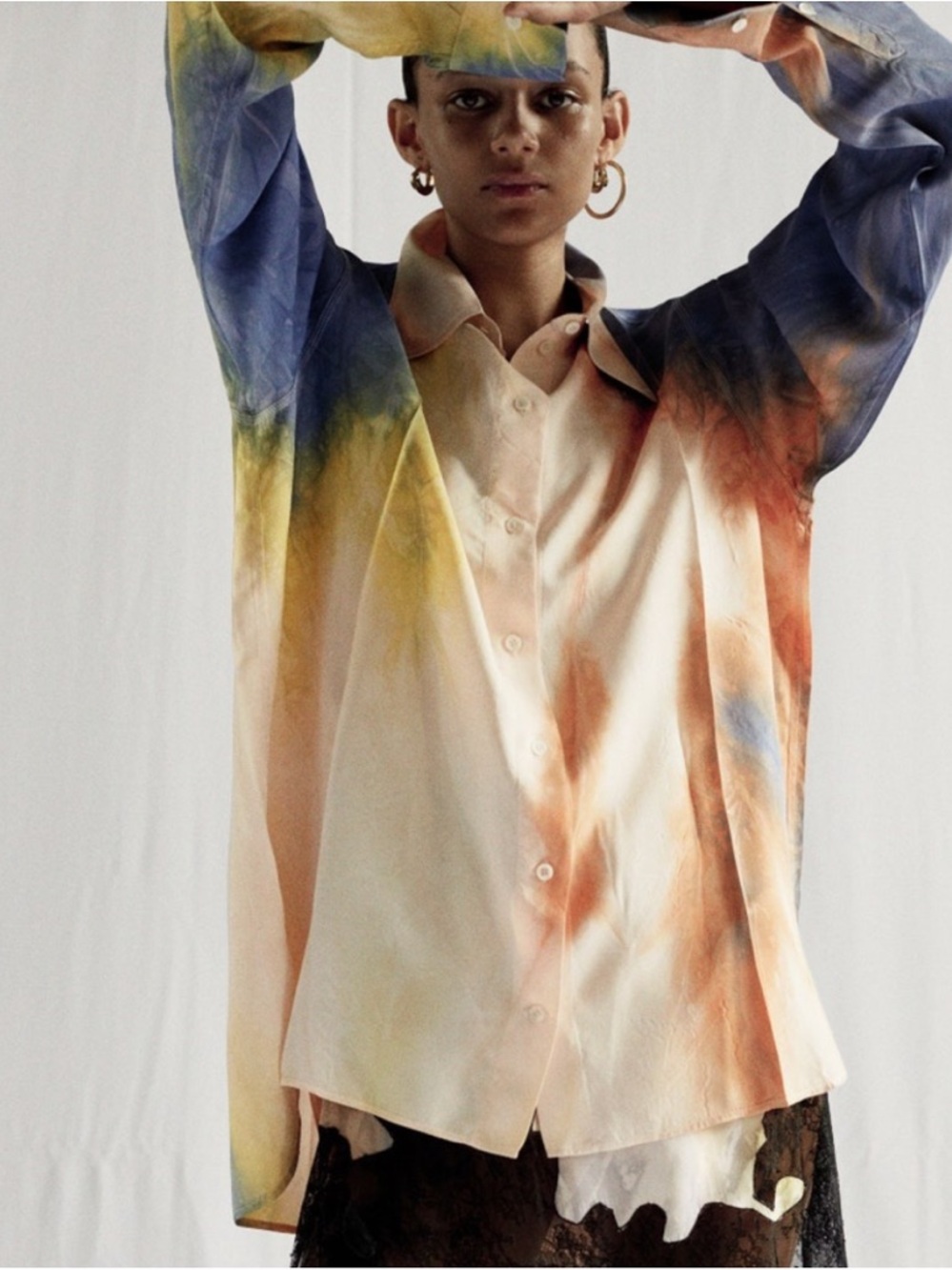Celine Tie Dye Shirt (Oversized)